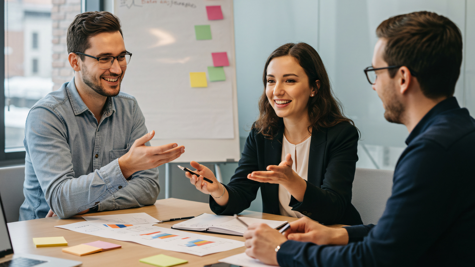 Folder institucional de consultoria em RH e executive search - RH Solution